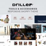 Driller - Tools And Accessories Responsive Shopify Theme
