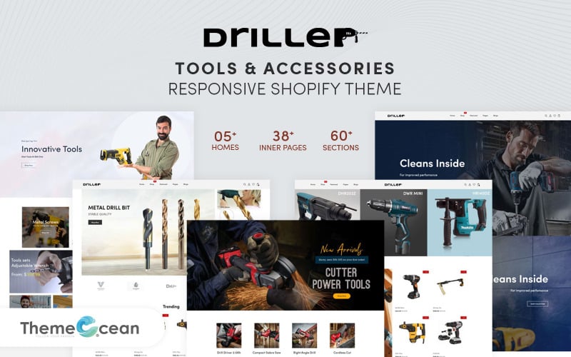 Driller - Tools And Accessories Responsive Shopify Theme Driller - Tools And Accessories Responsive Shopify Theme