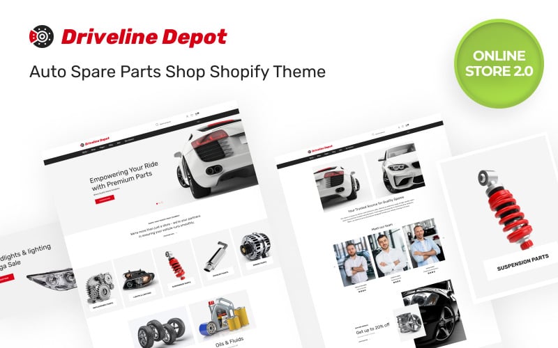 Driveline Depot - Auto Spare Parts Responsive Shopify Online Store 2.0 Theme Driveline Depot - Auto Spare Parts Responsive Shopify Online Store 2.0 Theme