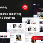 Drivinly – Driving Car School and Driving Trainer WordPress Theme