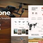 Dron - Drone Startup And Copter Multipurpose WordPress Elementor Theme