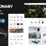 Dronaby - Drones, CCTV and Single Product WooCommerce WordPress Theme