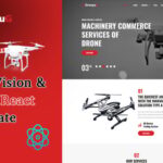 Dronyug - Drone React Website Template