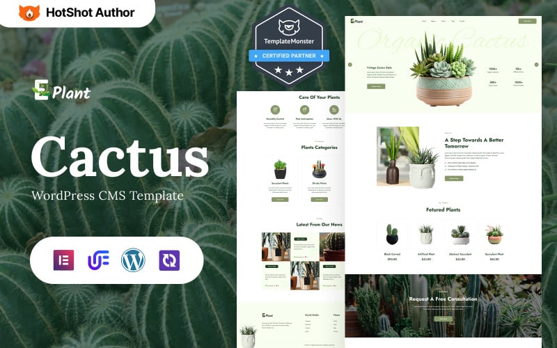 E-plant - Cactus Plant Shop, Landscape And Gardening WordPress Elementor Theme E-plant - Cactus Plant Shop, Landscape And Gardening WordPress Elementor Theme
