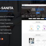 e-Sanita - Sanitation and Pest Control HTML Website Template