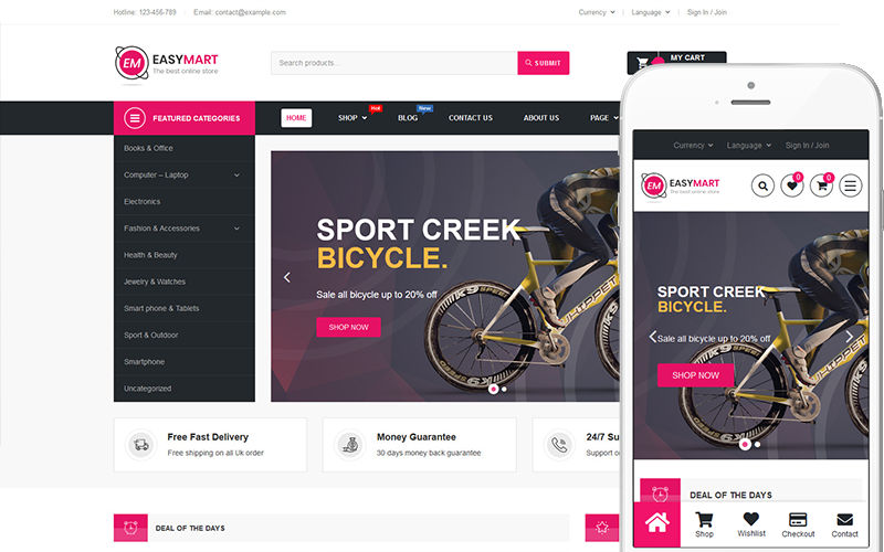 EasyMart - Multipurpose Theme WooCommerce Theme EasyMart - Multipurpose Theme WooCommerce Theme