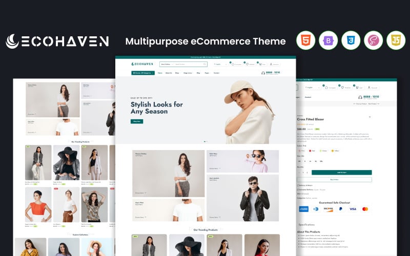 Ecohaven - Multipurpose eCommerce HTML Template Ecohaven - Multipurpose eCommerce HTML Template