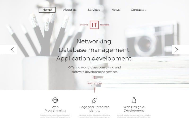 Effective IT Solutions WordPress Theme Effective IT Solutions WordPress Theme