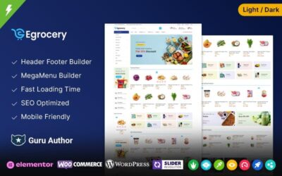 eGrocery  - Grocery Store and Food store WooCommerce Responsive Theme