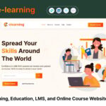 Elearning - E-learning, Education, LMS, and Online Course react Next JS Website Template