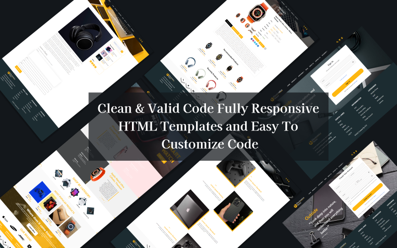 Electronics Store HTML5 Responsive Template Electronics Store HTML5 Responsive Template