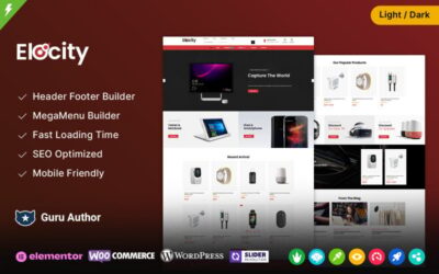 Elocity - Electronics and Game Store Multipurpose WooCommerce Theme