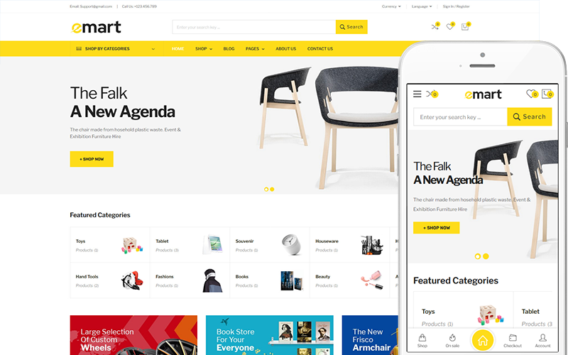 Emart - Electronics Stores WooCommerce Theme Emart - Electronics Stores WooCommerce Theme