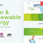 EMpower - Solar Farm & Green Energy WordPress Elementor Theme for Renewable Power Website