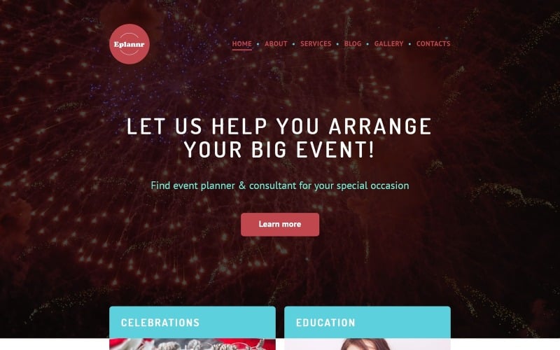 Eplannr WordPress Theme Eplannr WordPress Theme