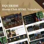Equiride - Equestrian Club and Horse Riding School HTML5 Website Template