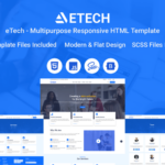 eTech - Multipurpose Responsive HTML Website Template