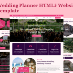 Eternal Vows - Wedding Planner HTML5 Website Template