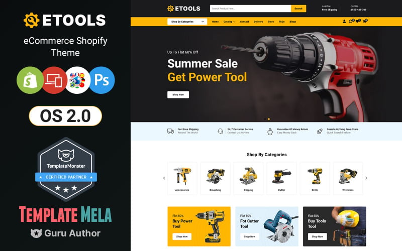 Etools - Power and Hand Tools Shopify Theme Etools - Power and Hand Tools Shopify Theme