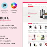 Eureka Multipurpose Kitchen Appliance Shop Template for PrestaShop