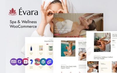 Evara -  Spa And Wellness WooCommerce Theme