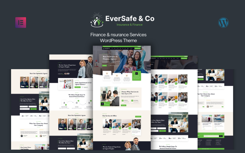 EverSafe - Finance & Insurance Services WordPress Theme EverSafe - Finance & Insurance Services WordPress Theme