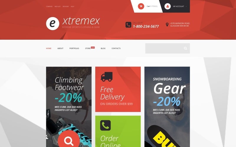 Extremex WooCommerce Theme Extremex WooCommerce Theme