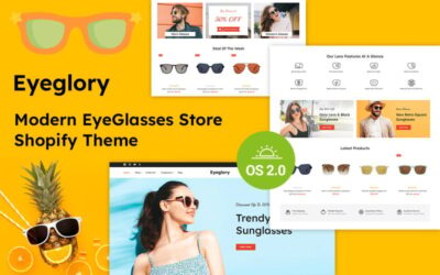 Eyeglory - Eye Glasses Store Shopify 2.0 Responsive Theme
