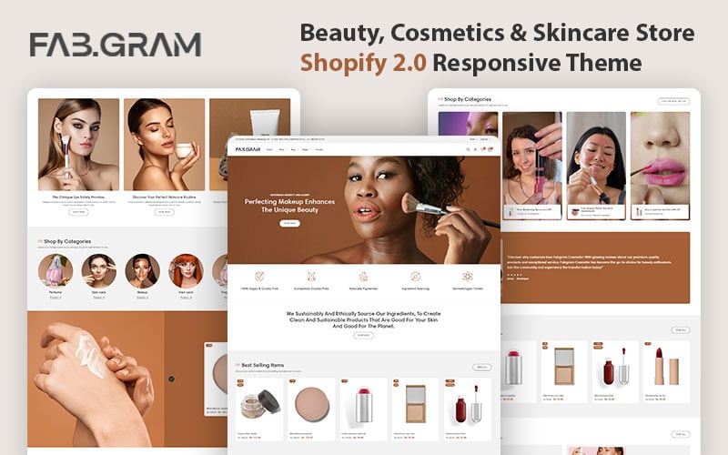 FabGram – A Stunning Shopify Theme for Makeup Kits & Cosmetics FabGram – A Stunning Shopify Theme for Makeup Kits & Cosmetics