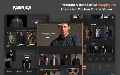 Fabrica - The Perfect Shopify Theme for Custom T-Shirts & Trendy Apparel