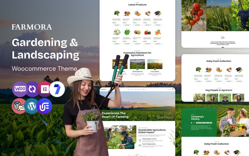 Farmora - Healthy and Organic Food WooCommerce Theme Farmora - Healthy and Organic Food WooCommerce Theme