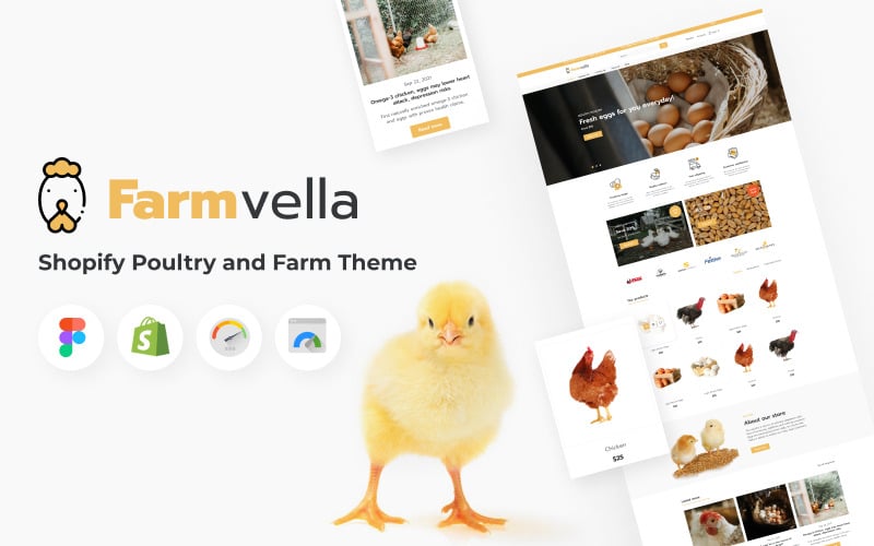 FarmVella- Shopify Poultry and Farm Theme with Organic Food FarmVella- Shopify Poultry and Farm Theme with Organic Food