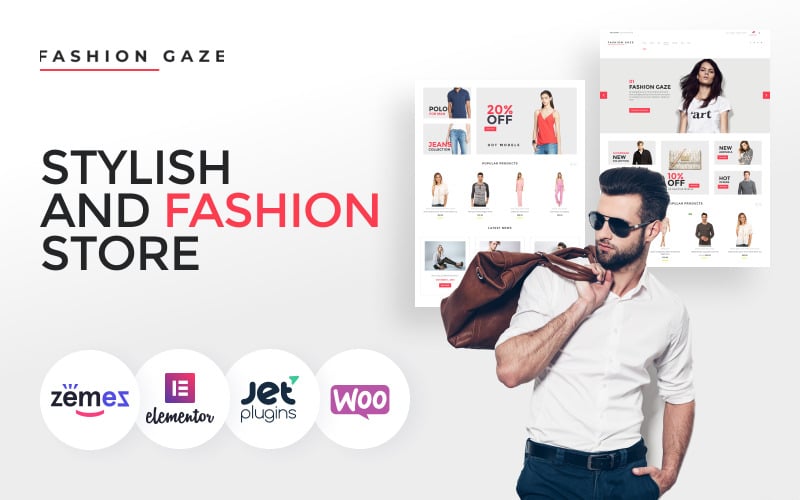 Fashion Gaze - Apparel Store WooCommerce Theme Fashion Gaze - Apparel Store WooCommerce Theme