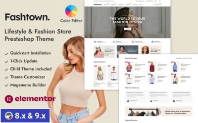 Fashtown - Fashion Apparel Store PrestaShop Responsive Theme
