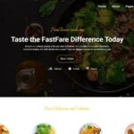 FastFare | Fast Food HTML Template