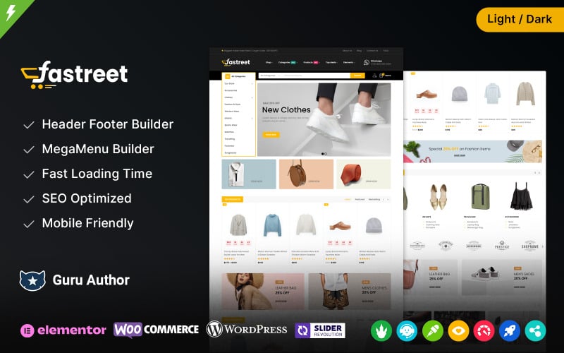 Fastreet - Multipurpose Fashion and Jewelry WooCommerce Theme Fastreet - Multipurpose Fashion and Jewelry WooCommerce Theme