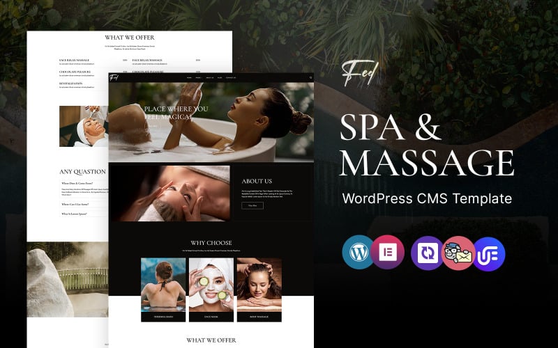 Feel - Spa And Wellness WordPress Elementor Theme Feel - Spa And Wellness WordPress Elementor Theme