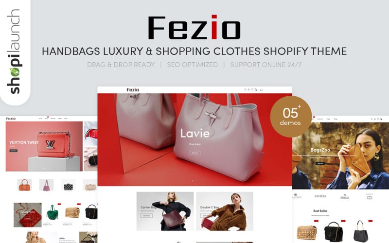 Fezio - Handbags & Shopping Clothes Shopify Theme Fezio - Handbags & Shopping Clothes Shopify Theme