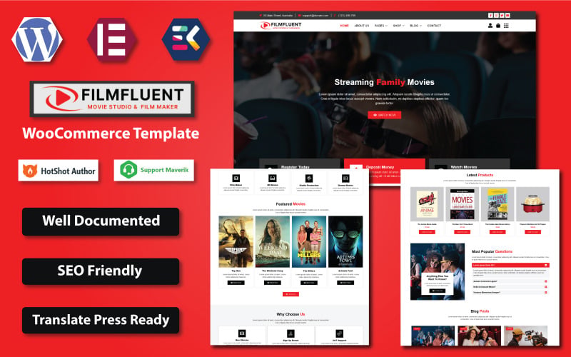 Film Fluent - Movie Studio & Film Maker WooCommerce Elementor Template Film Fluent - Movie Studio & Film Maker WooCommerce Elementor Template