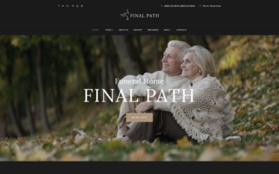 Final Path - Funeral Home Elementor WordPress Theme