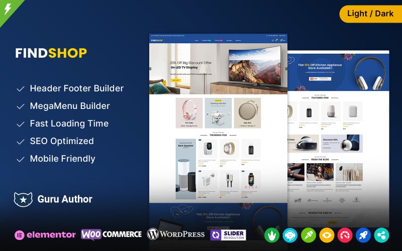 Findshop - Mega Store and Multipurpose WooCommerce Theme Findshop - Mega Store and Multipurpose WooCommerce Theme
