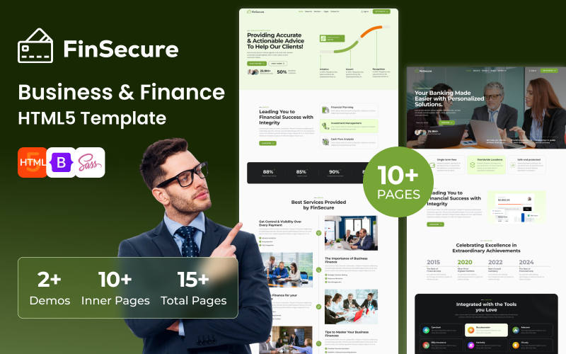 Finsecure - Tax Advisor - Business & Financial Consulting HTML Template Finsecure - Tax Advisor - Business & Financial Consulting HTML Template
