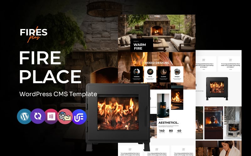 FiresPlus - Fireplace Multipurpose WordPress Elementor Theme FiresPlus - Fireplace Multipurpose WordPress Elementor Theme