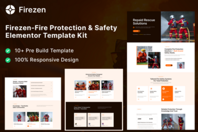 Firezen – Fire Protection & Safety Services Elementor Template Kit
