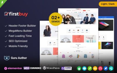 Firstbuy - Electronics and Fashion Mega Shop Multipurpose WooCommerce Theme