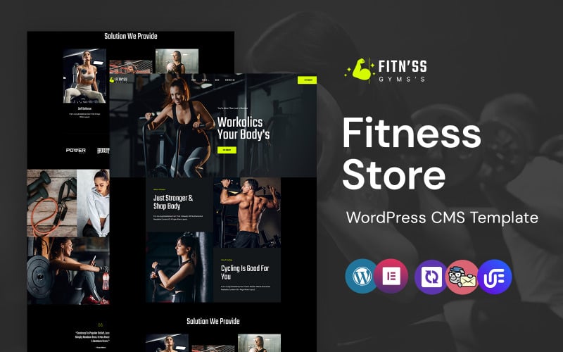 Fitnss - Gym And Fitness WordPress Elementor Theme Fitnss - Gym And Fitness WordPress Elementor Theme