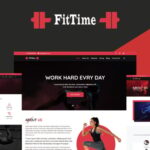 FitTime - Gym Multipurpose HTML Website Template