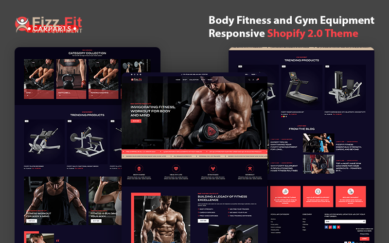 FizzFit – Minimal & Multipurpose Fitness & Gym Shopify Theme 2.0 FizzFit – Minimal & Multipurpose Fitness & Gym Shopify Theme 2.0