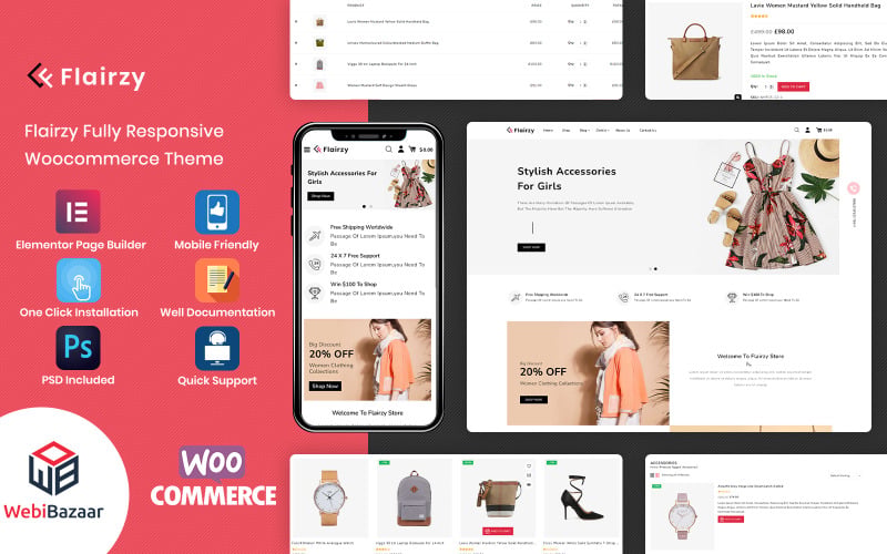 Flairzy - Online Fashion Store WooCommerce Theme Flairzy - Online Fashion Store WooCommerce Theme