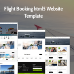 Flight Booking html5 Website Template